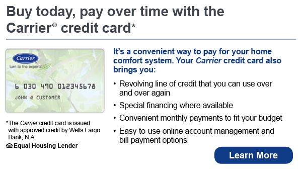 Carrier Credit Financing Offer