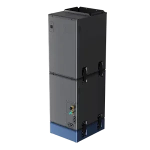 Photo of the Carrier 45MUHA is a highly versatile indoor air handler designed to bridge the gap between traditional ducted systems and modern ductless technology.